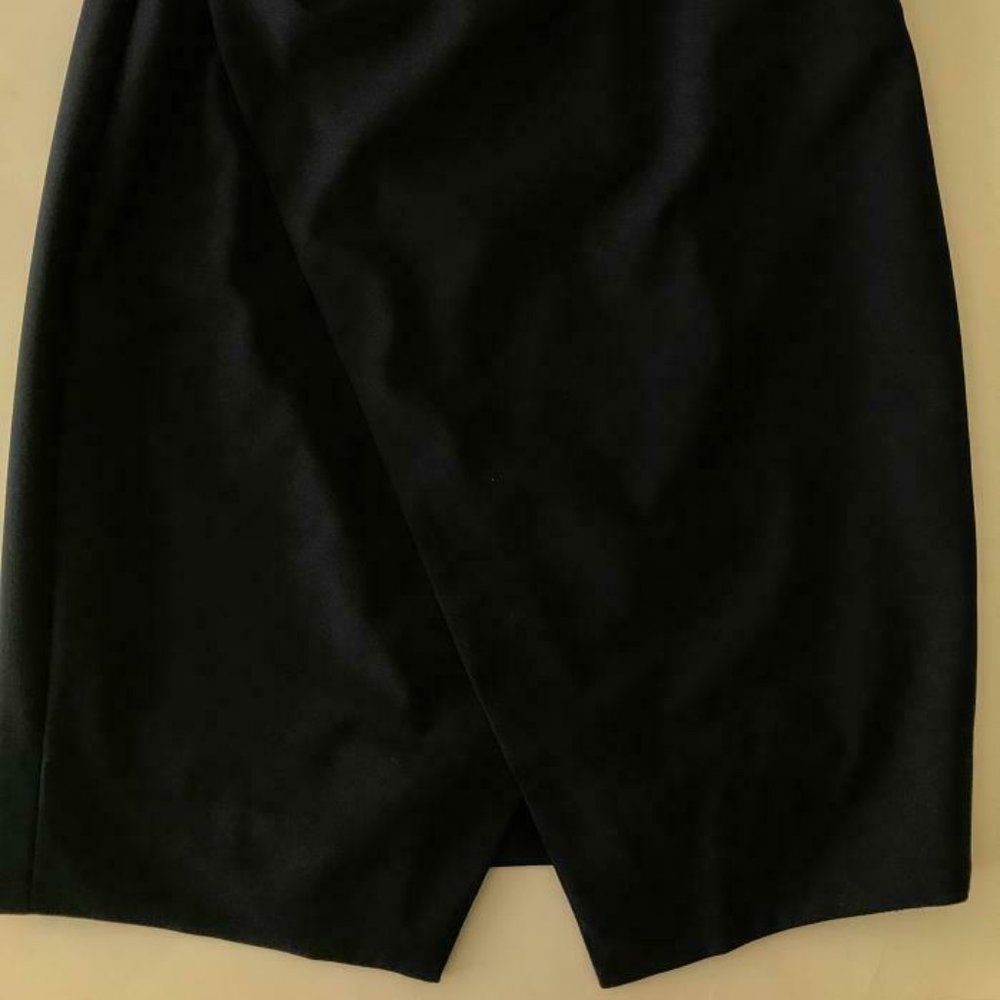 J.Crew Asymmetrical pencil skirt in wool K5965